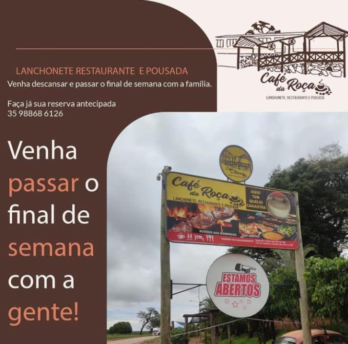 Pousada Cafe Da Roca Campos Gerais Eksteriør billede
